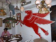Red Pegasus Logo - Mobil