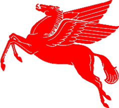 Mobil Flying Horse Logo - House Flags of U.S. Shipping Companies: ExxonMobil
