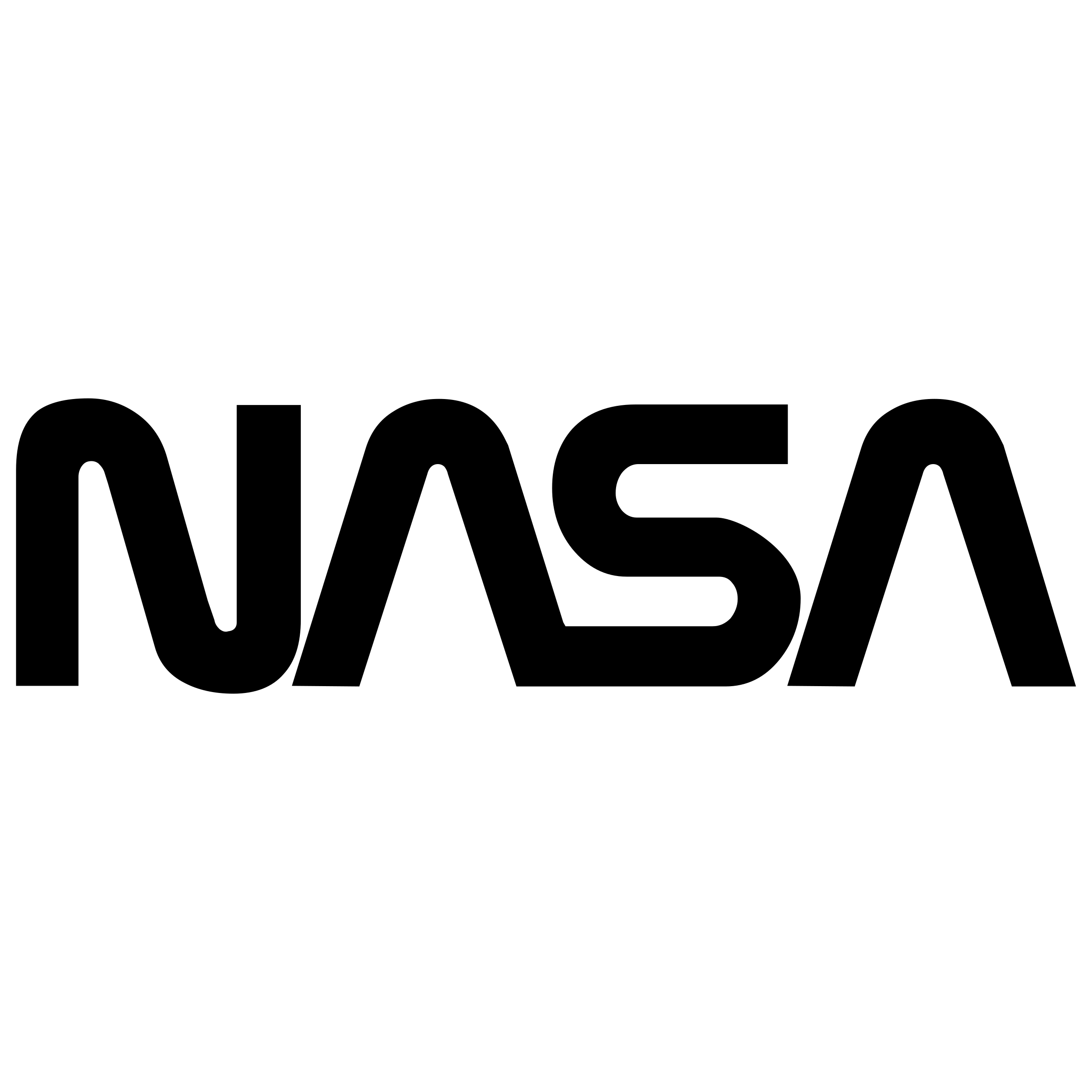 Black NASA Logo - NASA Logo PNG Transparent & SVG Vector - Freebie Supply