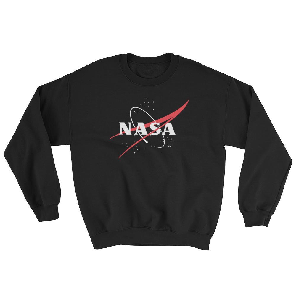 Black NASA Logo - Shop NASA 'VECTOR LOGO' SWEATSHIRT Online from The Space Store