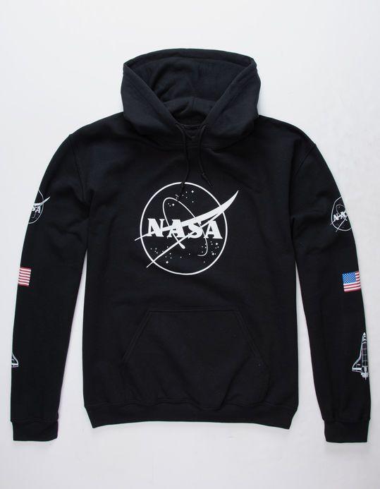 Black NASA Logo - NEON RIOT NASA Logo Mens Hoodie - BLACK - 342041100 | Tillys