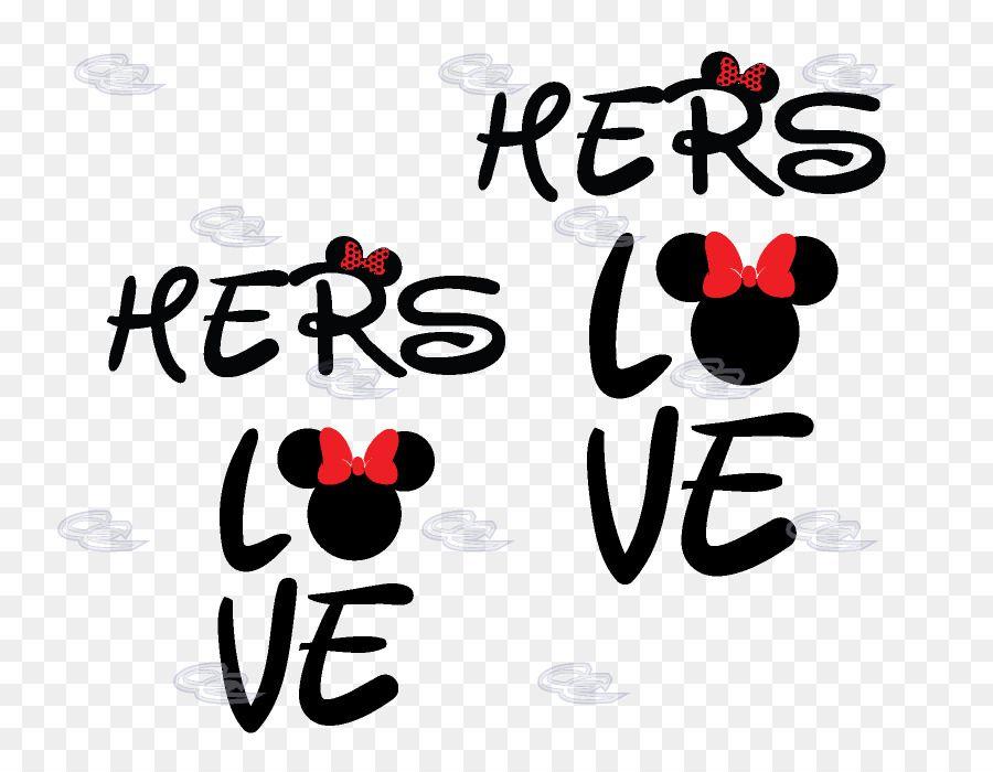 Mickey Mouse Love Logo - Minnie Mouse T-shirt Mickey Mouse Love - minnie mouse png download ...