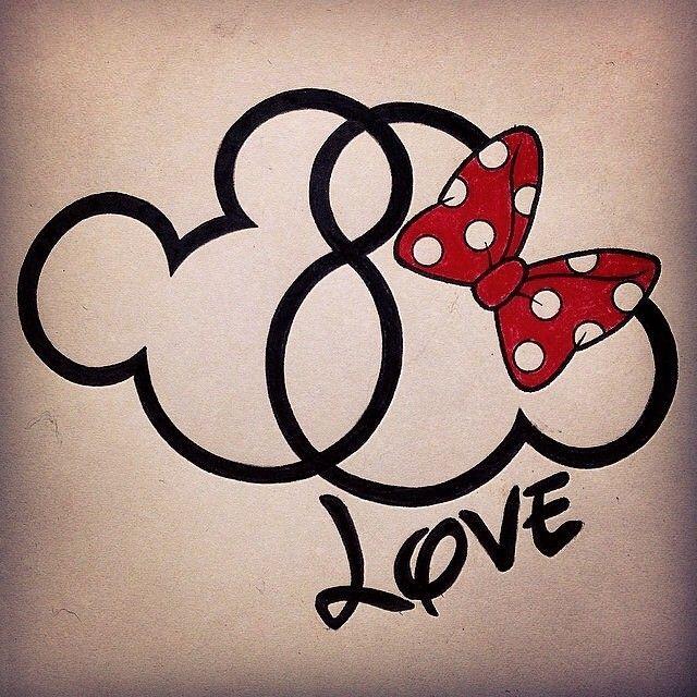 Mickey Mouse Love Logo - Instagram Post by nikki (@native_princess_nikki) | 2017 Disney ...