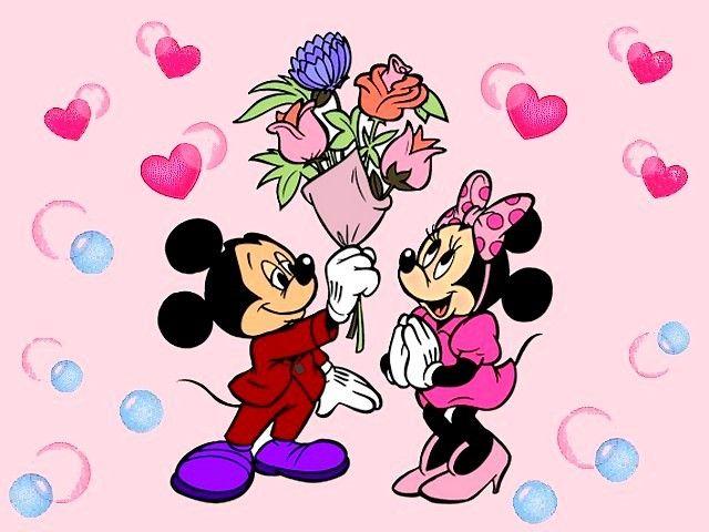 Mickey Mouse Love Logo - Free Mickey Mouse And Minnie Mouse Love, Download Free Clip Art ...