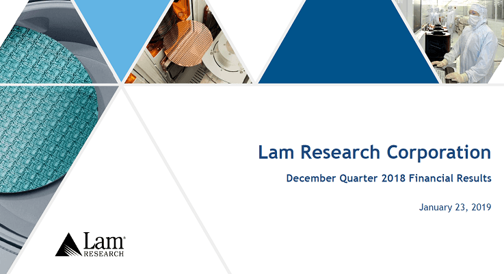Lam Research Corporation Logo - Quarterly Earnings. Lam Research Corporation