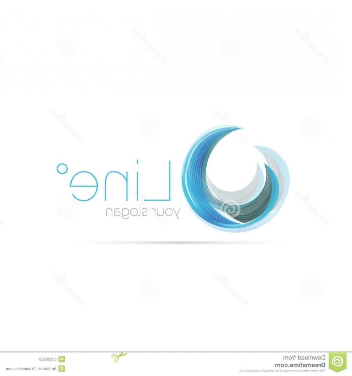 Swirl Business Logo - Simple Swirl Company Logo Design Stock Vector Image Of Icon
