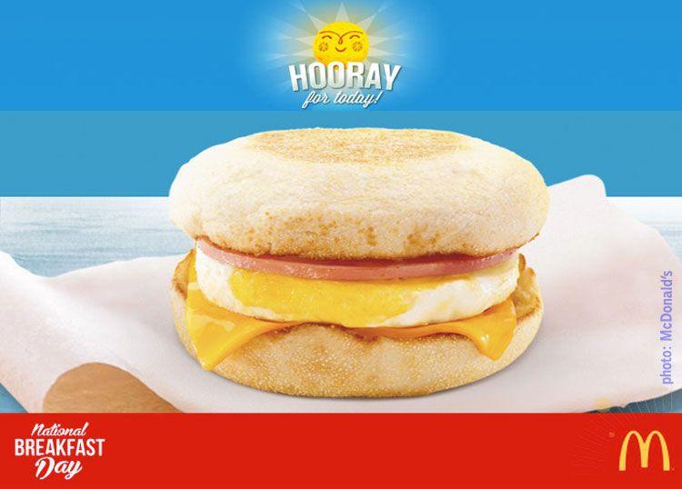 McDonald's Breakfast Logo - Hooray for National Breakfast Day!