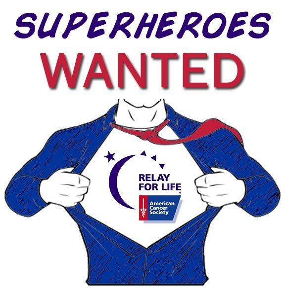 Relay for Life Superhero Logo - Superheroes Wanted | Relay Ideas & Inspiration | Relay for life ...