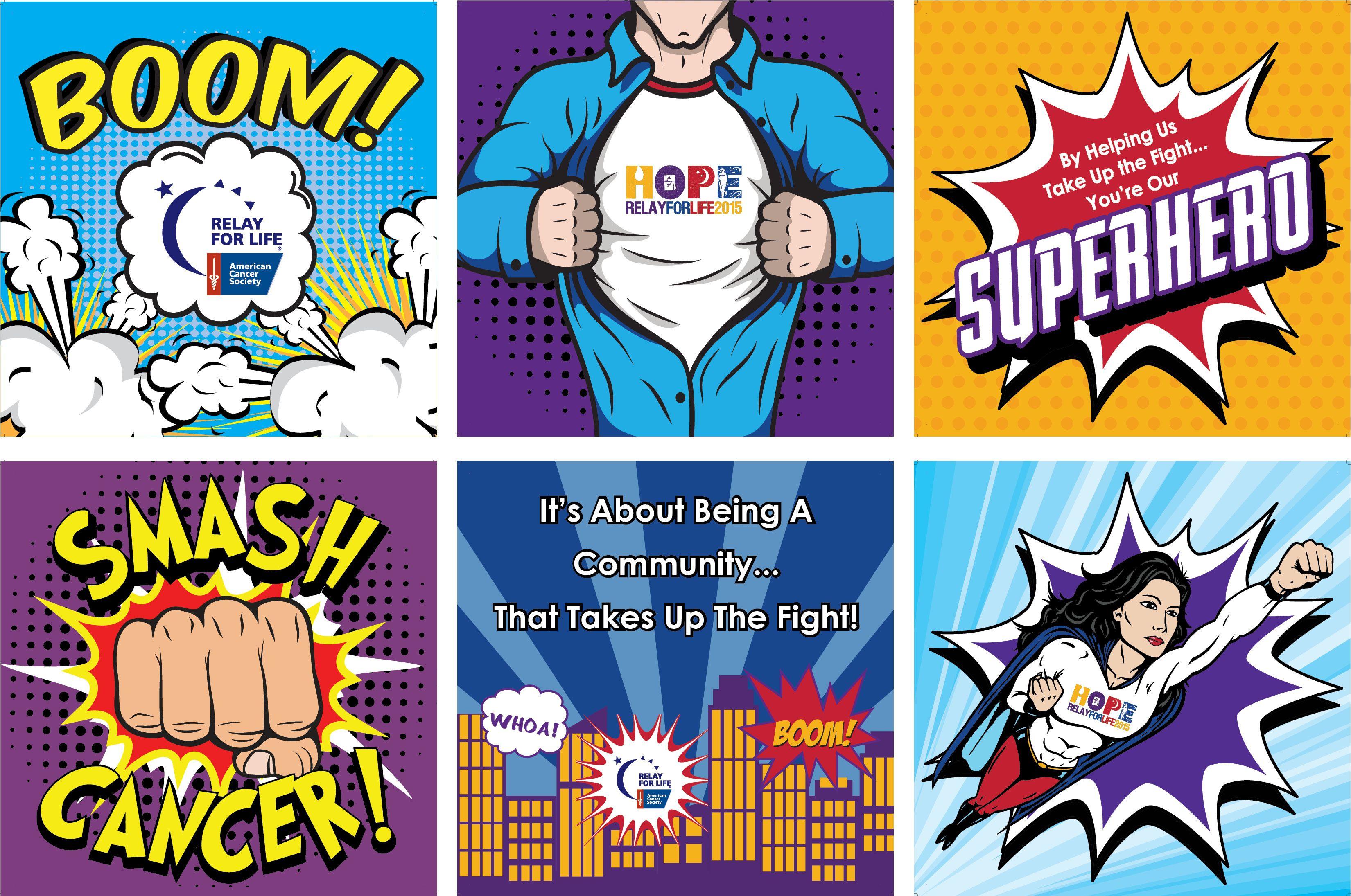 Relay for Life Superhero Logo - 2015 Relay For Life Superheros!