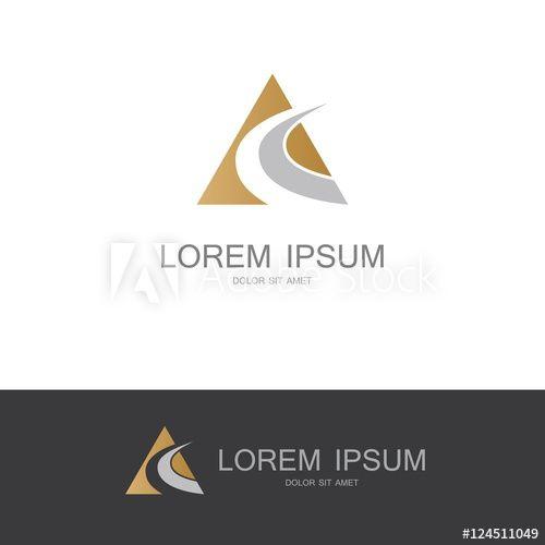 Swirl Business Logo - triangle swirl business logo - Buy this stock vector and explore ...