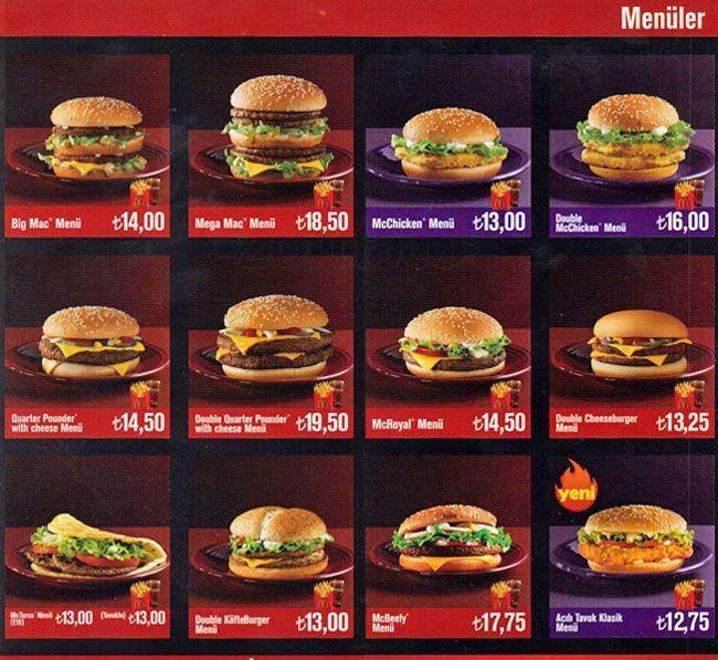 McDonald's Breakfast Logo - McDonald's Menu, Menu for McDonald's, Turgutreis, Bodrum