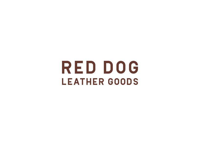 Companies with Red Dog Logo - Logo for Red Dog Leather Goods by Cast & Company. Cast