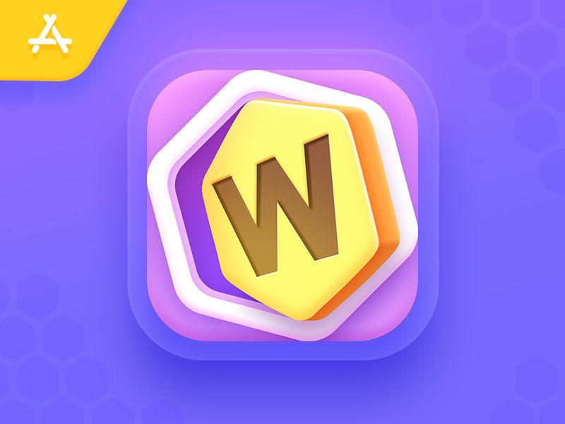 Word App Logo - Word Puzzle - App iOS Icon by NestStrix Design | Dribbble | Dribbble