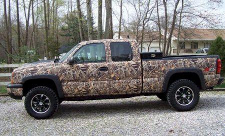 Camo Chevrolet Truck Logo - Camo Skinz Truck Kits, Wraps, Camo Dip Kits, Vinyl Accent Kits