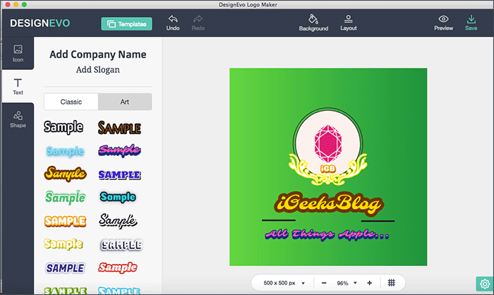 Word App Logo - DesignEvo Logo Maker App for Mac: Creating Awesome Logos Made Easier