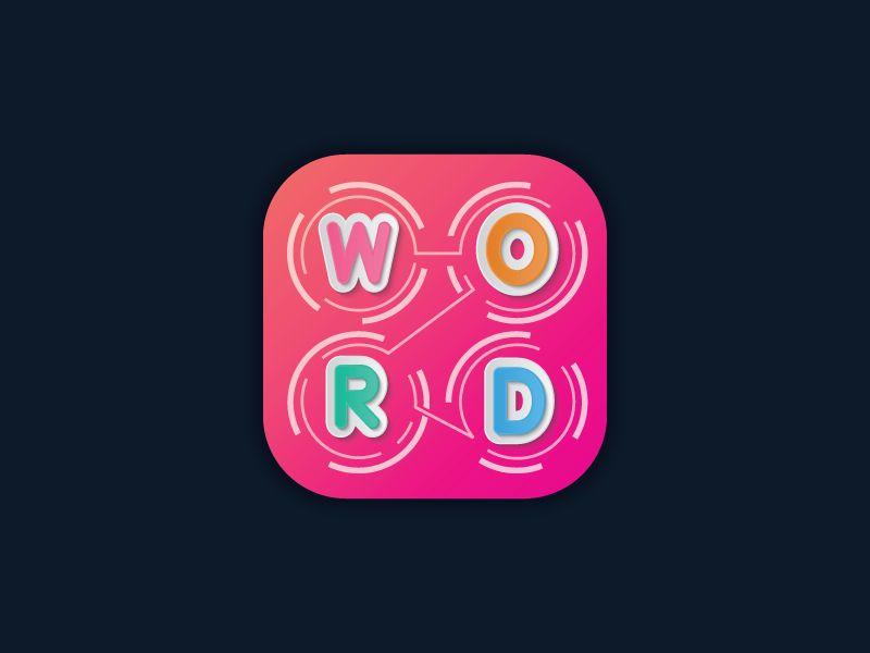 Word App Logo - Word Game icon by Tejas Joisar | Dribbble | Dribbble