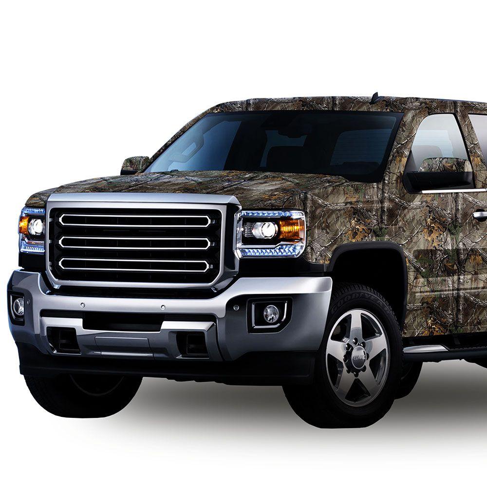 Camo Chevrolet Truck Logo - Camo Truck Wraps. Camo Vehicle Wraps. Camowraps®