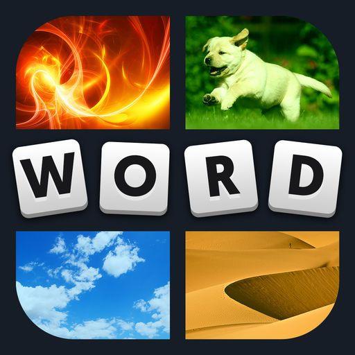 Word App Logo - 4 Pics 1 Word App Data & Review - Games - Apps Rankings!