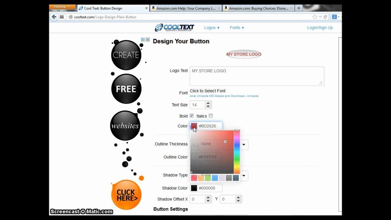 Seller Logo - Create Amazon FBA Store Seller Logo! - Easiest Way - YouTube