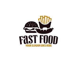Fast Food Logo - Fast Food Designed