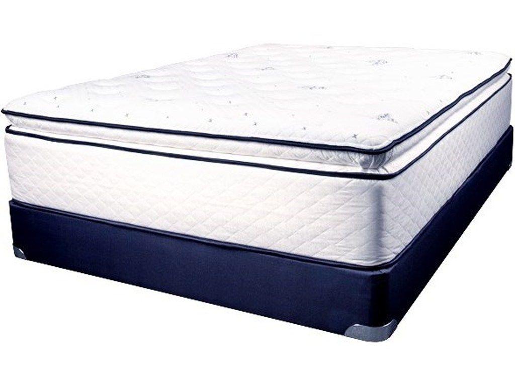 Symbol Mattress Logo - Symbol Mattress The Luxury Everest PT 1813PT-Q Queen Coil on Coil ...