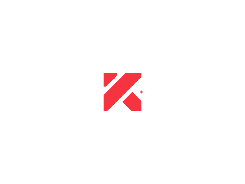 Maroon K Logo - K | Logos and Badges | Logo design, Logos, Logo design inspiration