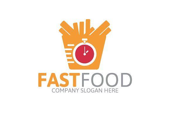 Fast Food Logo - Fast Food Logo Logo Templates Creative Market