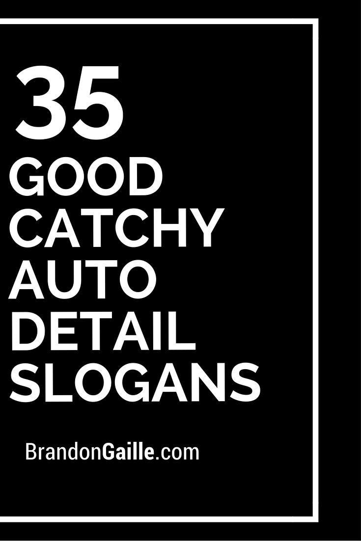 Detail Shop Logo - Good Catchy Auto Detail Slogans. Auto Detailing business
