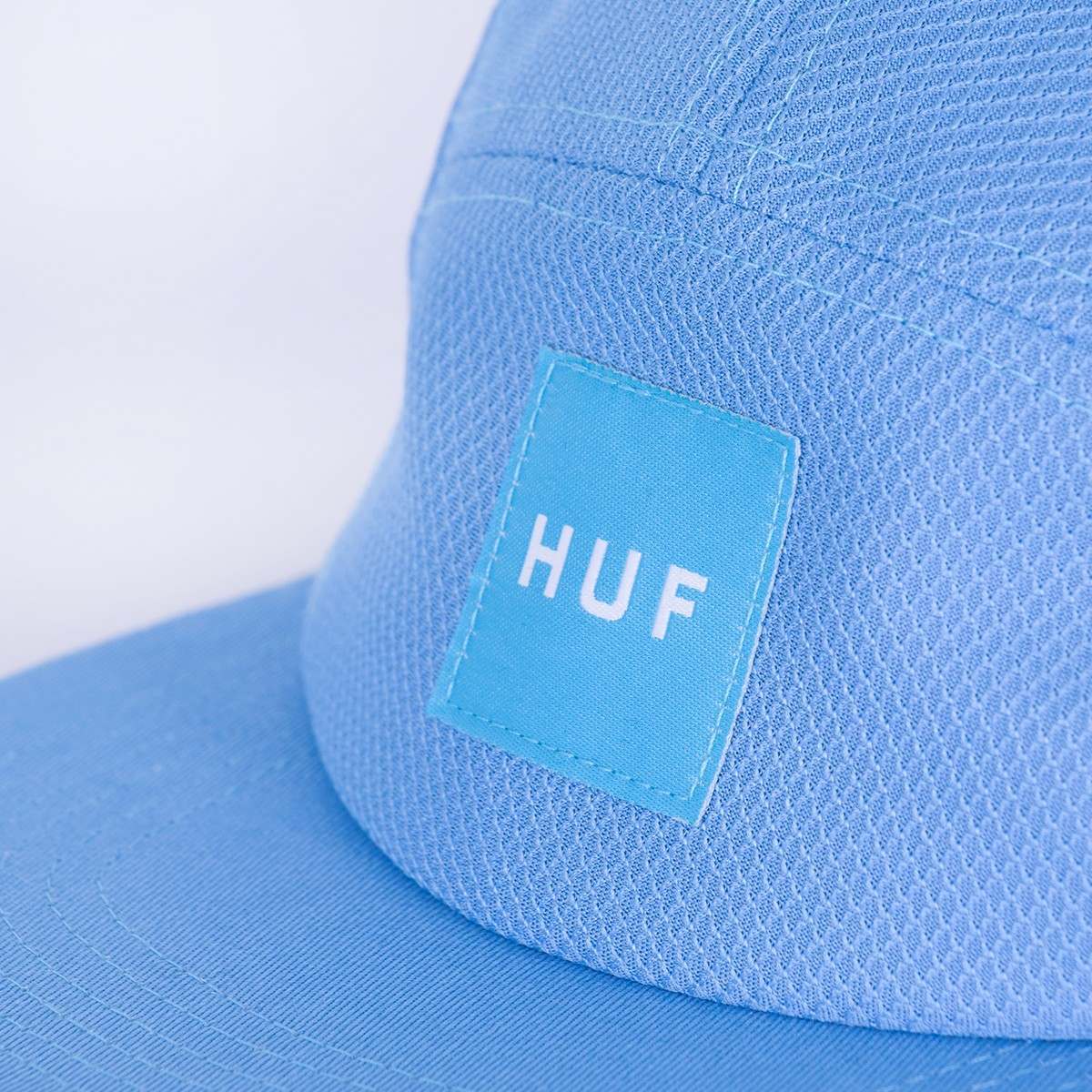 Light Blue Box Logo - HUF Box Logo Volley Cap Light Blue