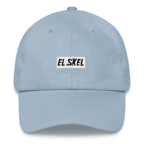 Light Blue Box Logo - EL.SKEL Summer '18 Collection.Skel Box Logo Hat