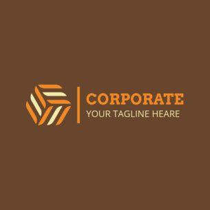 Orange Corporate Logo - Placeit - Corporate Logo Maker