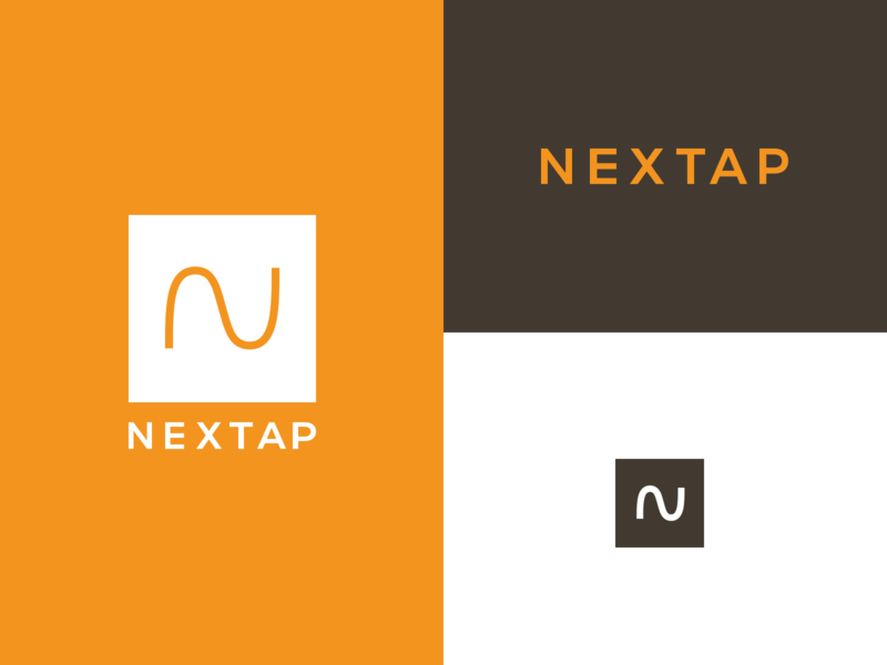 Orange Corporate Logo - New Nextap corporate identity and Branding