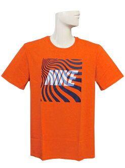 Orange Corporate Logo - Nbs Soccer: (Nike) NIKE/ Vintage / Nike Corporate Logo Print T Shirt