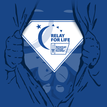Relay for Life Superhero Logo - Super Heroes Among Us