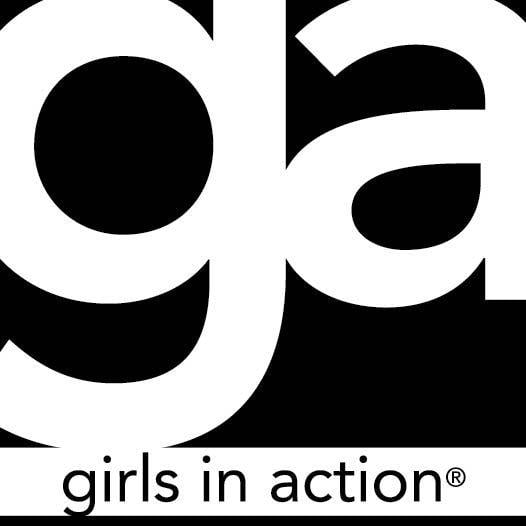 Girl Black and White Logo - Clip Art