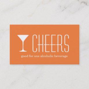 Orange Corporate Logo - Orange Drink Business Cards | Zazzle UK