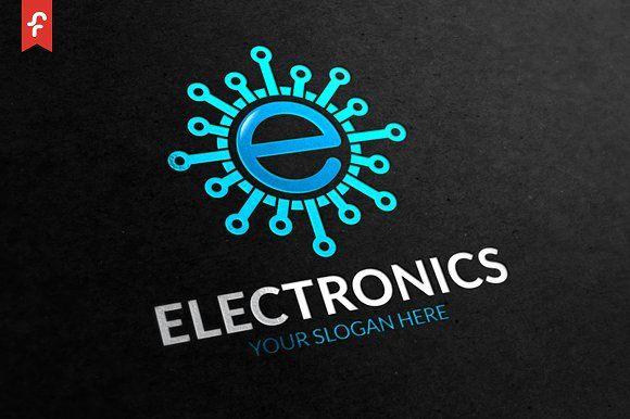 Electronics Logo - Electronics Logo Logo Templates Creative Market