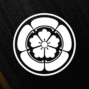 Japanese Flower Logo - Oda Clan Samurai Crest Japanese Flower Retro JDM Sticker | eBay