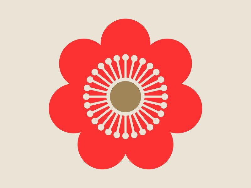 Japanese Flower Logo - Japanese Flower by Ethan Fender | Dribbble | Dribbble