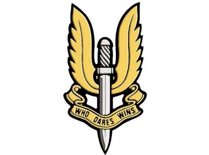 British SAS Logo - British SAS 22nd regiment Who Dares Wins badge (TB484BV2V)