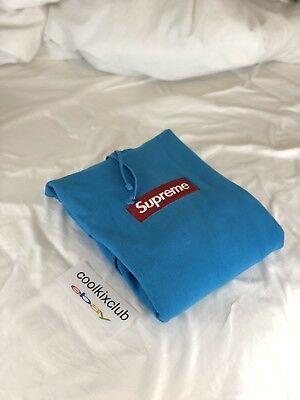 Teal Supreme Box Logo - SUPREME RED ON Teal box logo hoodie Sz Large - $2,999.00 | PicClick