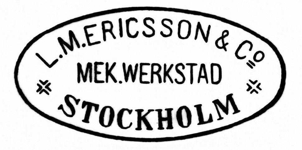 Telefonaktiebolaget LM Ericsson Logo - 1872