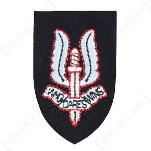 British SAS Logo - British Army SPECIAL AIR SERVICE Beret Badge - WW2 Repro SAS Cloth ...