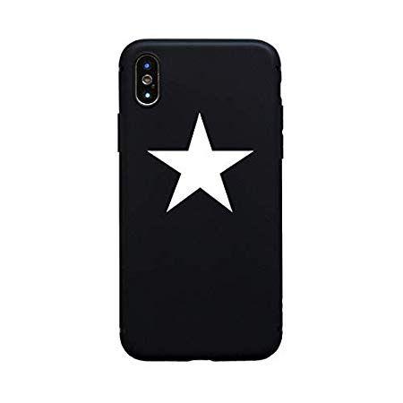 Cute Black and White Star Logo - Black White Stars Print iPhone X 10 Case Dallas Cowboys iPhone X