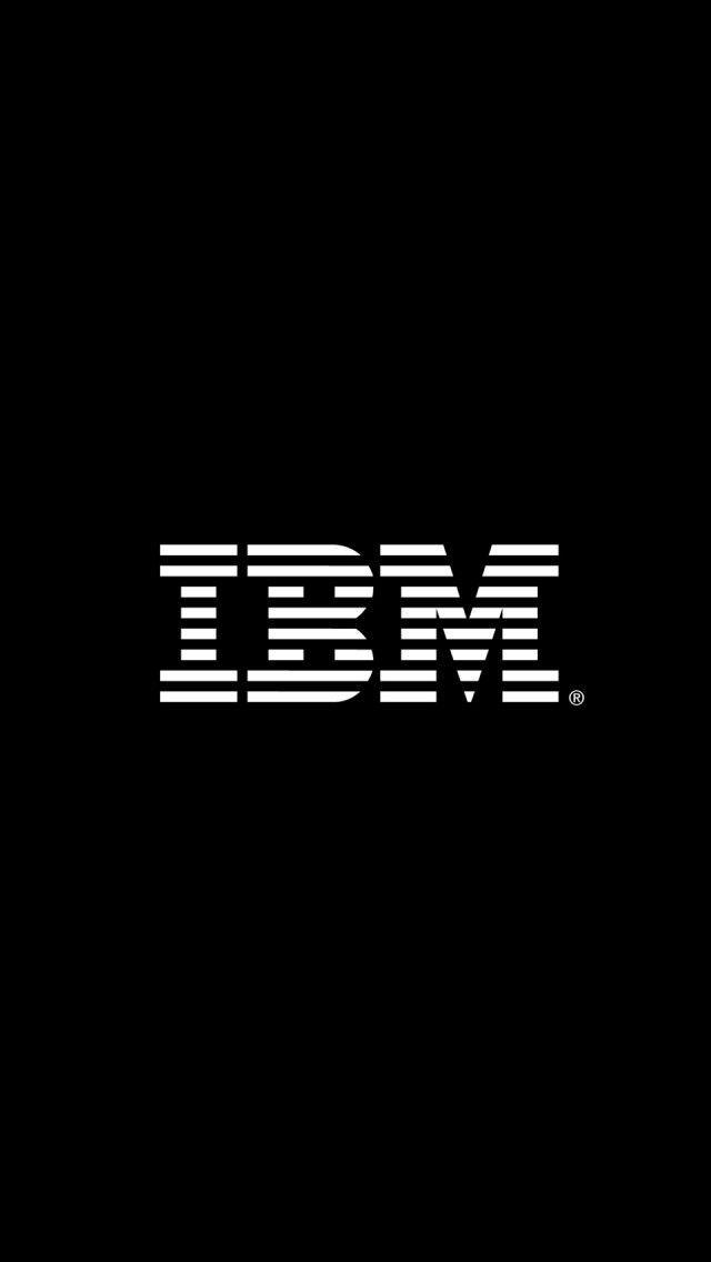 IBM Black Logo - IBM Logo Black. Huh?. Software, Computer Accessories, Technology