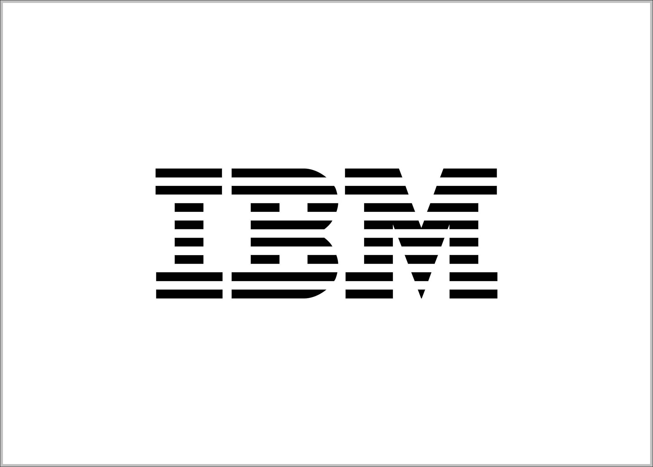 IBM Black Logo - IBM logo black | Logo Sign - Logos, Signs, Symbols, Trademarks of ...