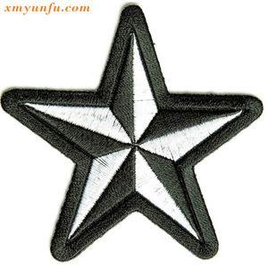 Cute Black and White Star Logo - China Black White Patch, China Black White Patch Manufacturers and ...