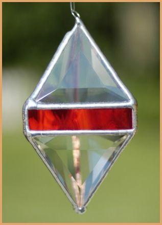 Double Red Diamond Logo - Red Diamond Water Prism Double Pyramid Our Red Diamond Water Prism