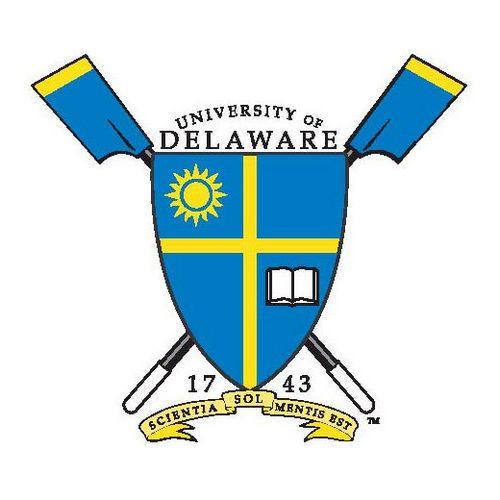Delaware Fighting Blue Heads Logo - Delaware Men's Crew past weekend the Fightin' Blue