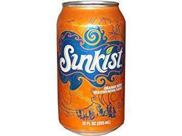 Sunkist Orange Soda Logo - Amazon.com : Sunkist Orange Soda, 12 oz Can (Pack of 24) : Soda Soft ...